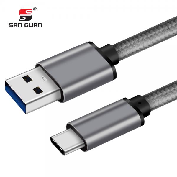 Picture of USB 3.0 Type C cable grey